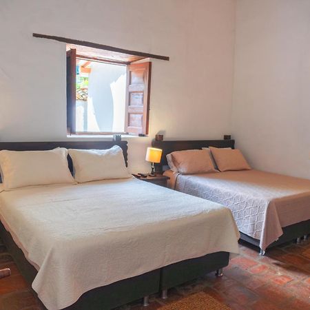 Hotel Hacienda Macedonia Barichara Bagian luar foto