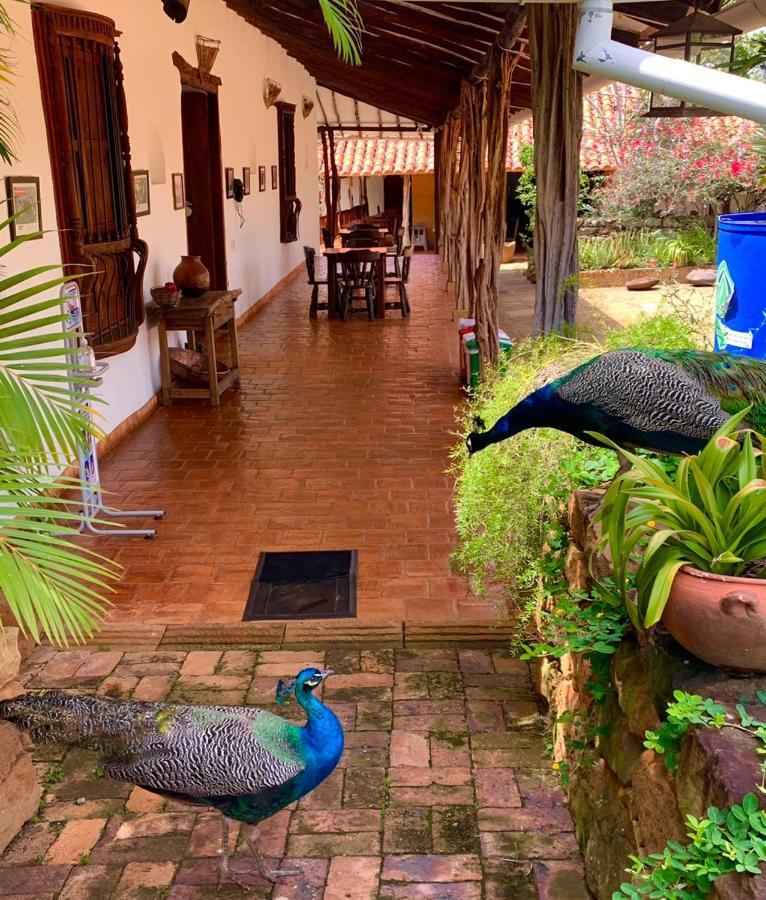 Hotel Hacienda Macedonia Barichara Bagian luar foto
