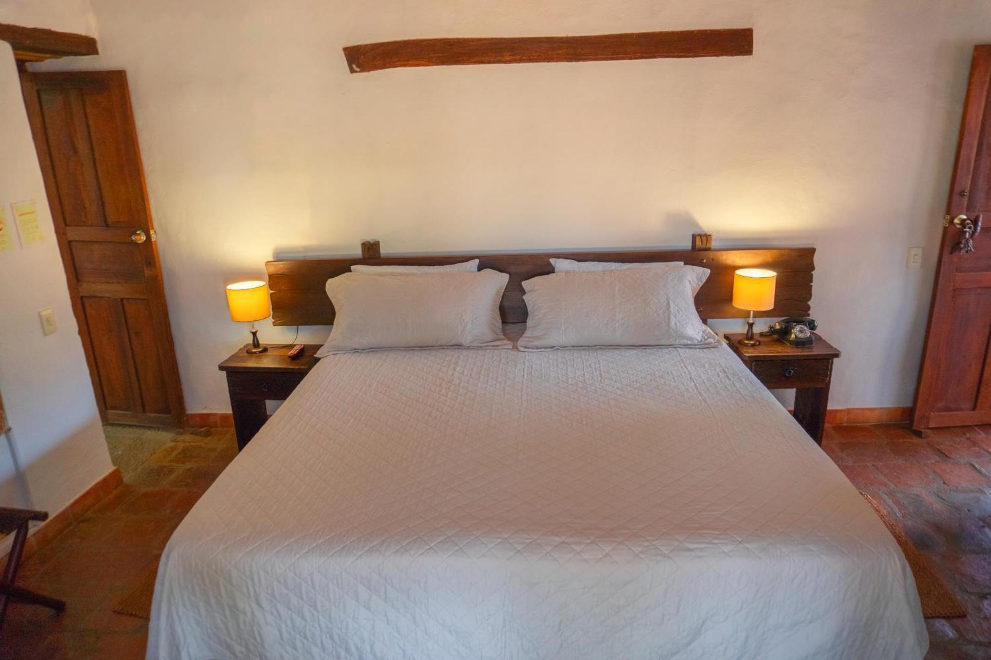 Hotel Hacienda Macedonia Barichara Bagian luar foto