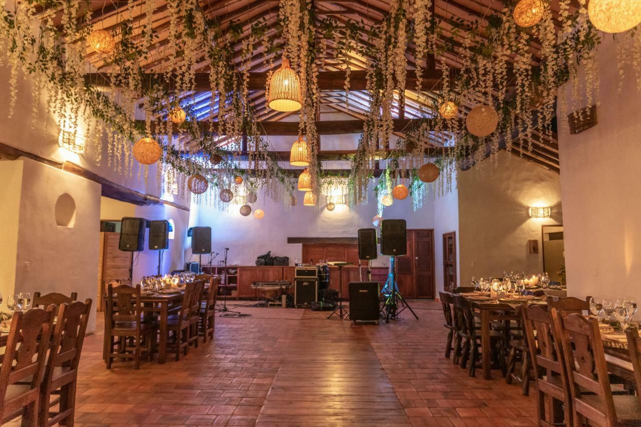 Hotel Hacienda Macedonia Barichara Bagian luar foto